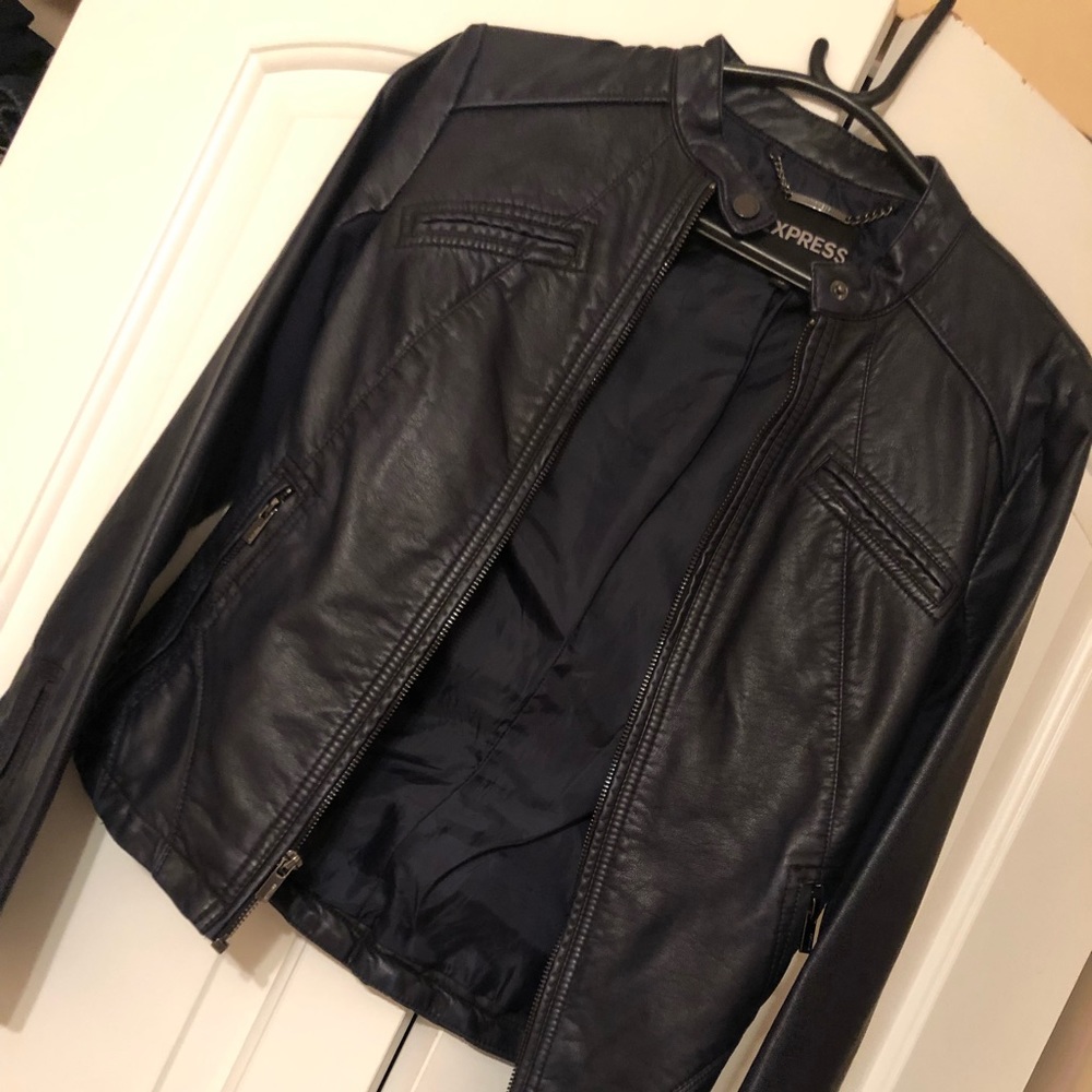 Express leather Jacket